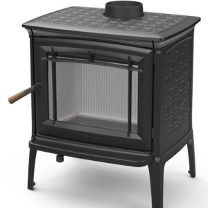 Piec żeliwny SHELBURNE w&nbsp;kolorze czarnym