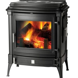Piec kominkowy STANFORD 9+ z płytą grzejną
