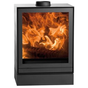 Piec kominkowy TQH 43 + niski stojak