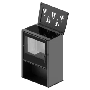 LUPO M-CP Piec wolnostojący z płytą grzewczą