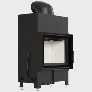 Kominek powietrzny stalowy KRATKI FLOKI S 8 kW Ø 160 PROSTY